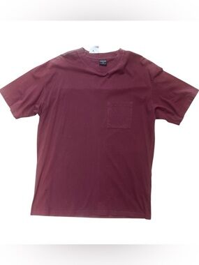 Sz M cotton on Classic Pocket T-Shirt - Burgundy